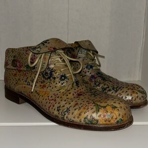 Patricia Nash Sabrina Perforated Ankle Boots 7.5